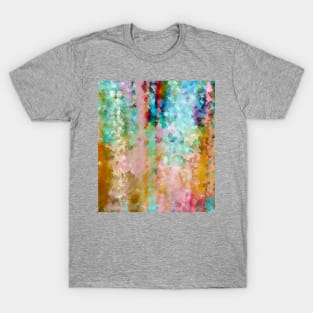 Dreamy multicoloured  cubist abstract T-Shirt